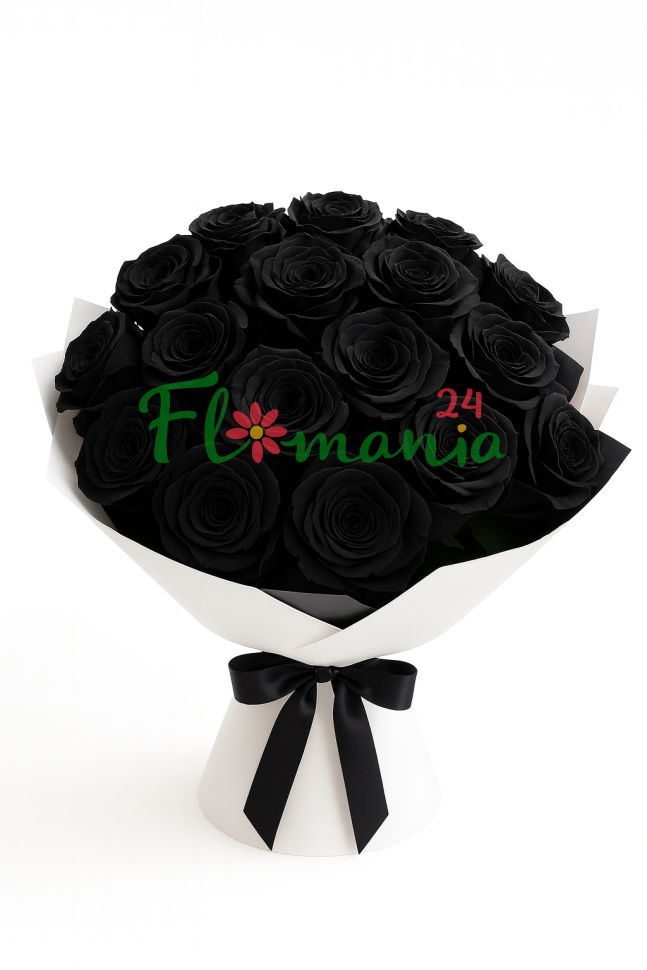 21 чёрная роза