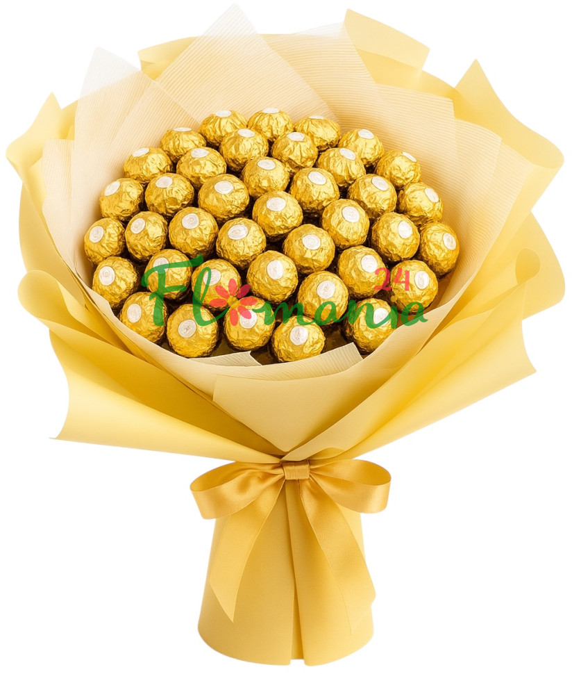 Сладкий букет с Ferrero Rocher